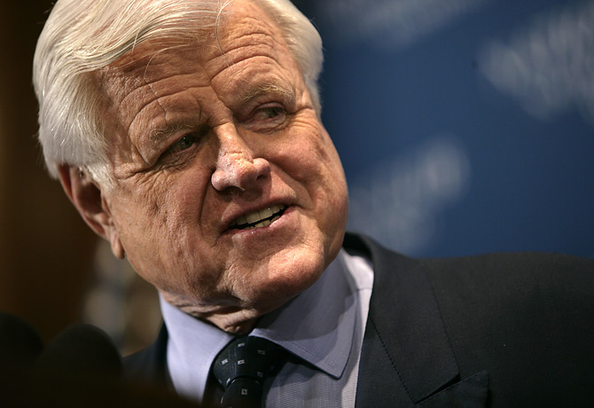 ted kennedy fat. U.S. Senator Edward Kennedy,